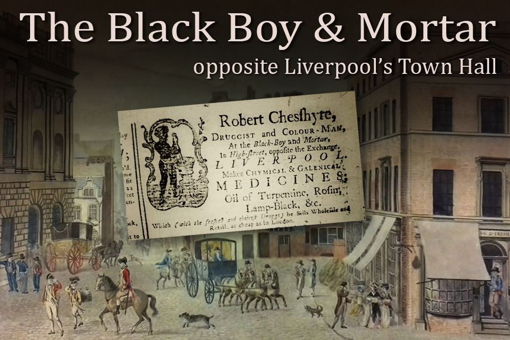 The Black Boy and Mortar – Opposite Liverpool’s Town Hall